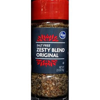 Kroger Salt Free Zesty Blend Original 2.5 Oz (Pack of 3)
