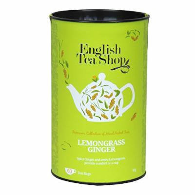 English Tea Shop - Lemongrass Ginger - 60 Tea Bags - 90g (Pack of 3)
