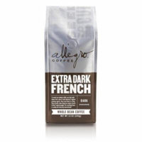 Allegro Ground Coffee 2, 12 oz Bags (Extra Dark French)
