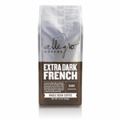 Allegro Ground Coffee 2, 12 oz Bags (Extra Dark French)