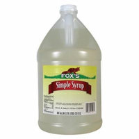Fox's Simple Syrup 1 Gal (2 Pack)