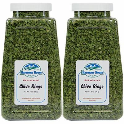 Harmony House Foods, Dried Chives, Chopped (2 Oz Jar) - Set of 2