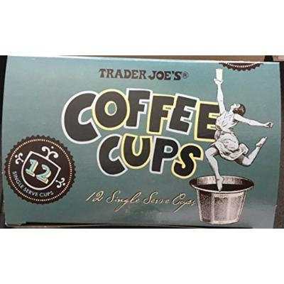 Trader Joe's Coffee Cups Dark Roast 12 single serve cups (Pack of 2)