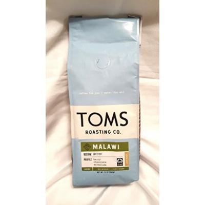 Toms Roasting Co. Coffee 2 - 12 oz Bags (Malawi Ground Coffee)