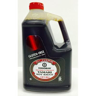 Kikkoman Tamari soy sauce gluten free 64 oz