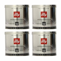 illy iperEspresso Capsules Dark Roasted Coffee, 5-Ounce, 21-Count Capsules (Pack of 4)