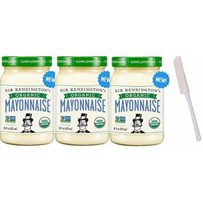 Sir Kensington's Organic Mayonnaise, 16 oz Pack of 3 with 6