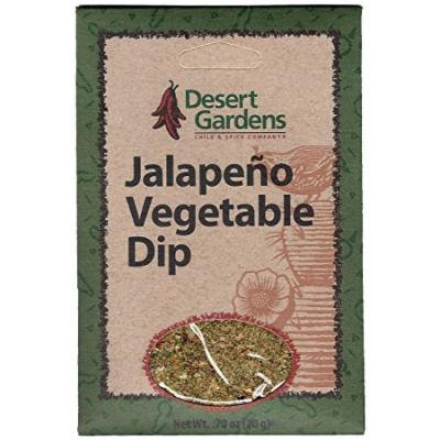 Desert Gardens Jalapeno Vegetable Dip Mix (Pack of 4)