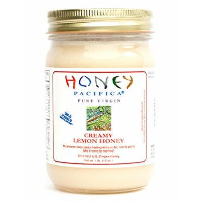Honey Pacifica Creamy Lemon Honey, 16-Ounce Cold Packed Jar