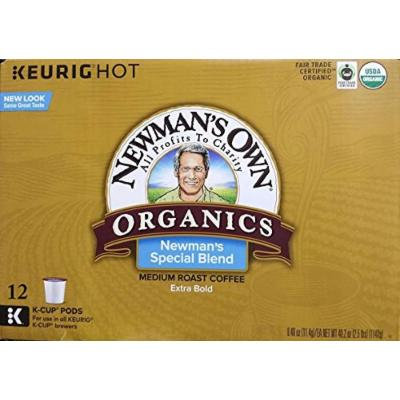Newman's Own Special Blend Coffee, Medium Roast Coffee K-Cup Portion Pack for Keurig K Cup Brewers - 12, K-Cups