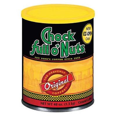 Chock full o' Nuts Heavenly Original Coffee (48 oz.) (pack of 6)