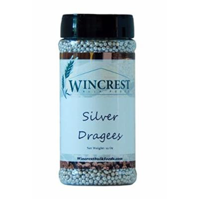 Silver Dragees - 12 Oz Jar