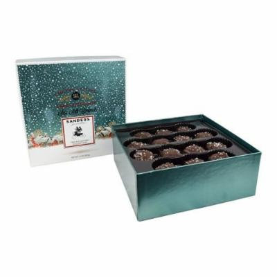 Sanders Dark Chocolate Sea Salt Caramels - Limited Edition: The Boulevard Collection - 14oz Gift Box