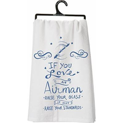 If You Love an Airman Decorative Tea Towel