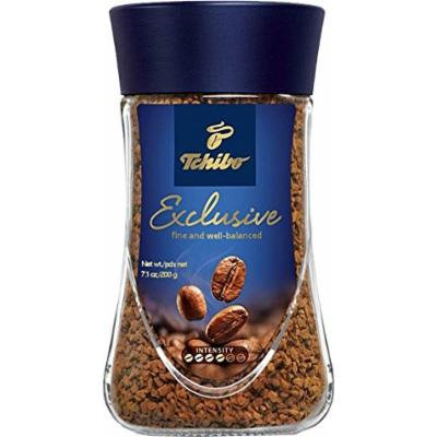 2 Jars of Tchibo Exclusive Instant Coffee (2 x 7oz/200g)