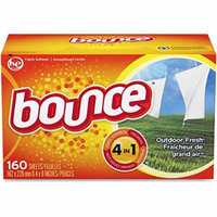 Bounce 80168 Bounce Dryer Sheets, 160/BX, Outdoor Fresh