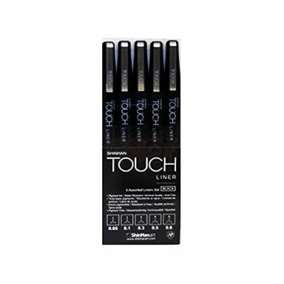 Shinhan Touch Liner - Set of 5 Black