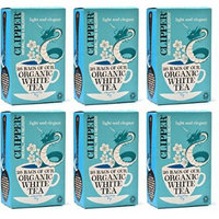(6 PACK) - Clipper - Organic White Tea | 26 Bag | 6 PACK BUNDLE