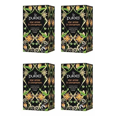 (4 PACK) - Pukka Star Anise & Cinnamon Tea| 20 Bags |4 PACK - SUPER SAVER - SAVE MONEY
