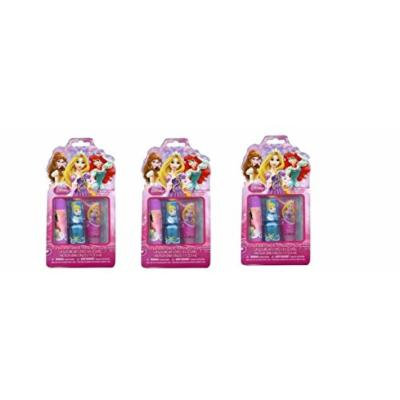 Disney Princess 3pc Set (Lip Balm, Lip Gloss, Nail Polish) X 3 Set