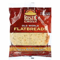 Rustic Crust Pizza Crust - Flatbreads - Italian Herb - 2 pack - 9 oz - case of 12 -