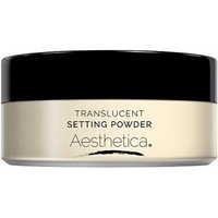 Aesthetica Translucent Loose Setting Powder – Matte Finishing Powder – Flash Friendly - Includes Velour Puff