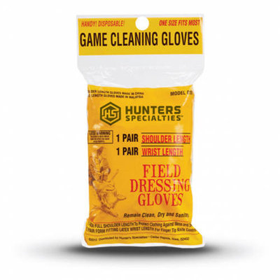 Hunter's Specialties® Field Dressing Gloves 2 pr. Bag
