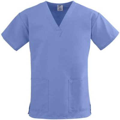 Medline ComfortEase Ladies V-Neck Two-Pocket Scrub Top