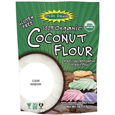 Let's Do Organic Coconut Flour, 16-Ounce Pouches