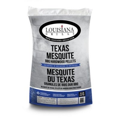 Cameron's Products Wood Pellets- 100% Natural Flavored Barbecue Grilling Pellets - No Fillers- 20 Lbs Bag (Texas Mesqui