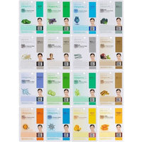 DERMAL Collagen Essence Full Face Facial Mask Sheet, 16 Combo Pack B