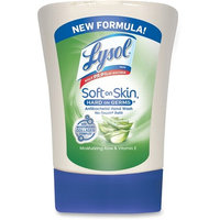 LYSOL Hand Soap Refill, 8.5 oz, Aloe. Includes six bottles of soap.