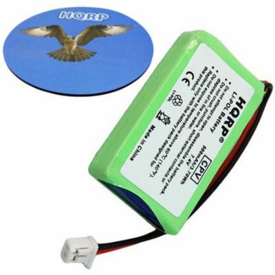 HQRP Battery for Dogtra 2300-NCP Advance, 2302-NCP Advance, 2500-T&B Remote Controlled Dog Training Collar Receiver + HQRP Coaster