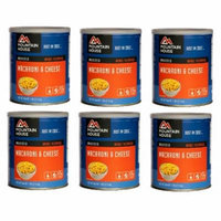 Mountain House Freeze Dried Food Macaroni & Cheese-6 Cans Combos