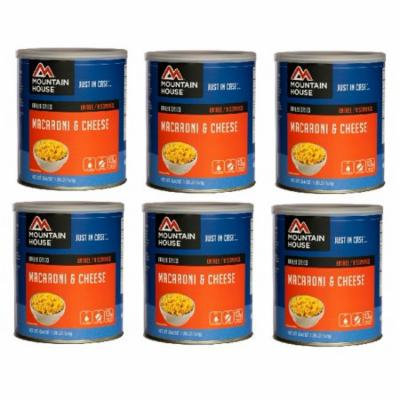 Mountain House Freeze Dried Food Macaroni & Cheese-6 Cans Combos