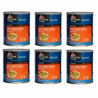 Mountain House Freeze Dried Food Vegetable Stew With Beef-6 Cans Combos