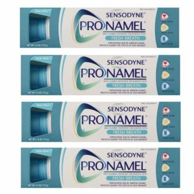 4 Pack Sensodyne Pronamel Toothpaste Fresh Breath Protects from Acids, 4 oz Each