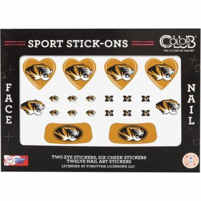Color Club Sport Stick-Ons, Missouri, 20 pc