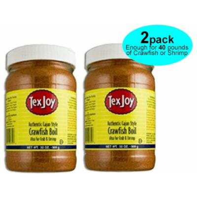 Texjoy Authentic Cajun-style Crawfish Boil (2 Pack) Two 32oz Containers