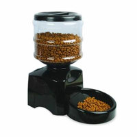 Automatic Pet Feeder Programmable Timer Food Station Dispenser Container for Dog Cat Animal with Electronic Large Small Meal Portion Control Voice Recording