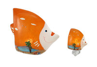 Tropical Fish Beach Themed LED Accent Lamp/Night Light Set