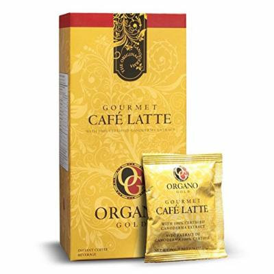 10 Box of Organo Gold Gourmet Cafe Latte Coffee With Ganoderma Lucidum (1 Box of 20 Sachets)