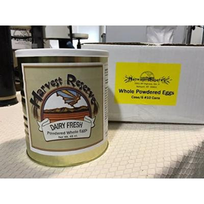 Whole Powdered Eggs - case (6) #10 Cans