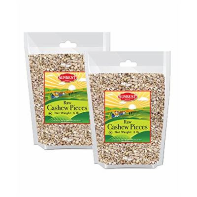 SunBest Natural Cashews Raw, Unsalted, Unroasted in Resealable Bag (Pieces, 10 Lb)