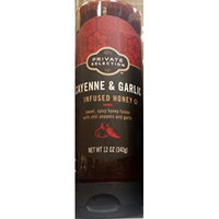 Private Selection Cayenne & Garlic Infused Honey 12 oz (Pack of 2)