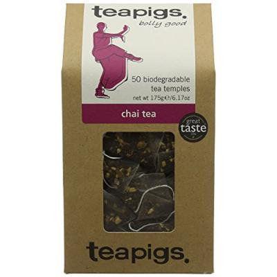 (3 PACK) - Teapigs Chai Tea Temples| 50 Bags |3 PACK - SUPER SAVER - SAVE MONEY