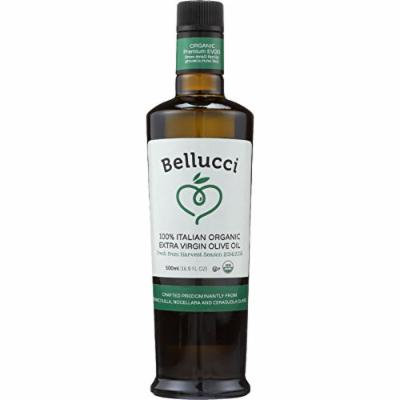Bellucci Premium Olive Oil - USDA Organic - Premium Extra Virgin - 500 ml - Case of 6