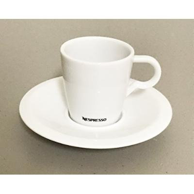 Nespresso Espresso, Professional Cup and Saucer, Porcelain