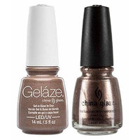 China Glaze Gelaze Tips and Toes Nail Polish, Swing Baby, 2 Count