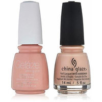 China Glaze Gelaze Tip & Toes Nail Lacquer, Sand in My Mistle Toes, 2 Count